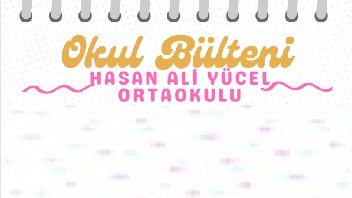 OKUL BÜLTENİ - EYLÜL AYI